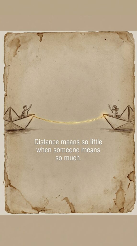 two paper boat connected -Inspiring self motivational quotes