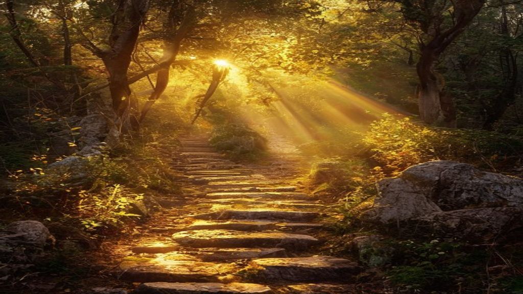 life wisdom quotes ancient stone path
