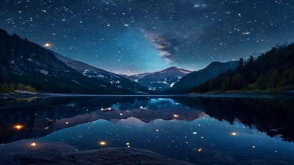 enjoy your life quotes stars night sky peaceful