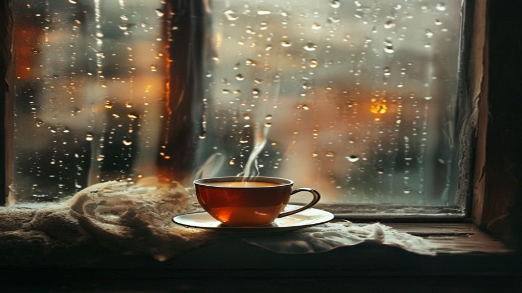 enjoy your life quotes cozy tea peaceful reading