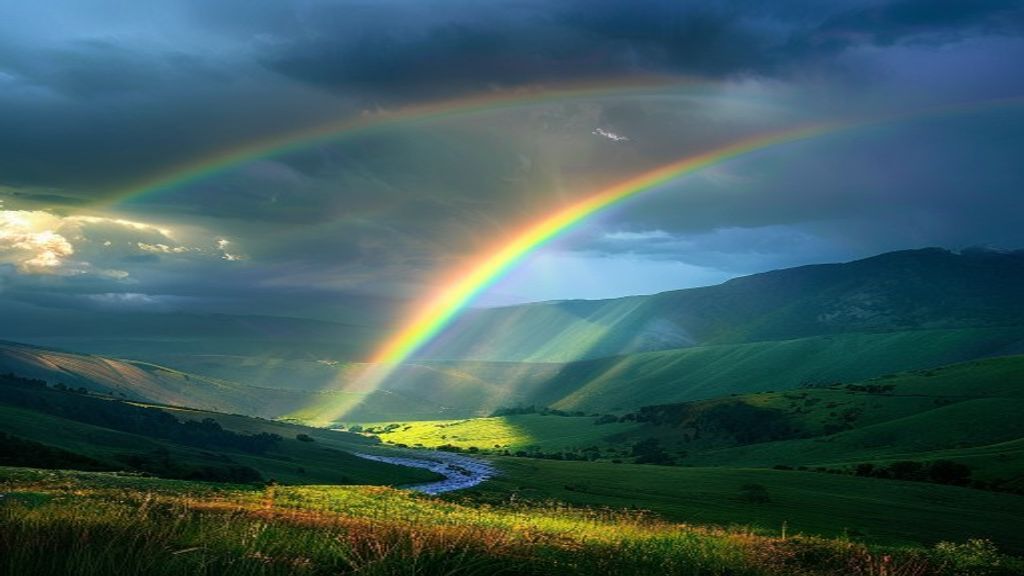 Inspirational quotes rainbow hope