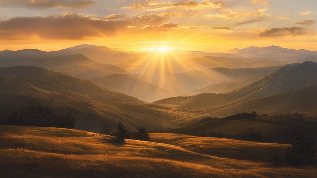 positive motivational quotes sunrise over mountains