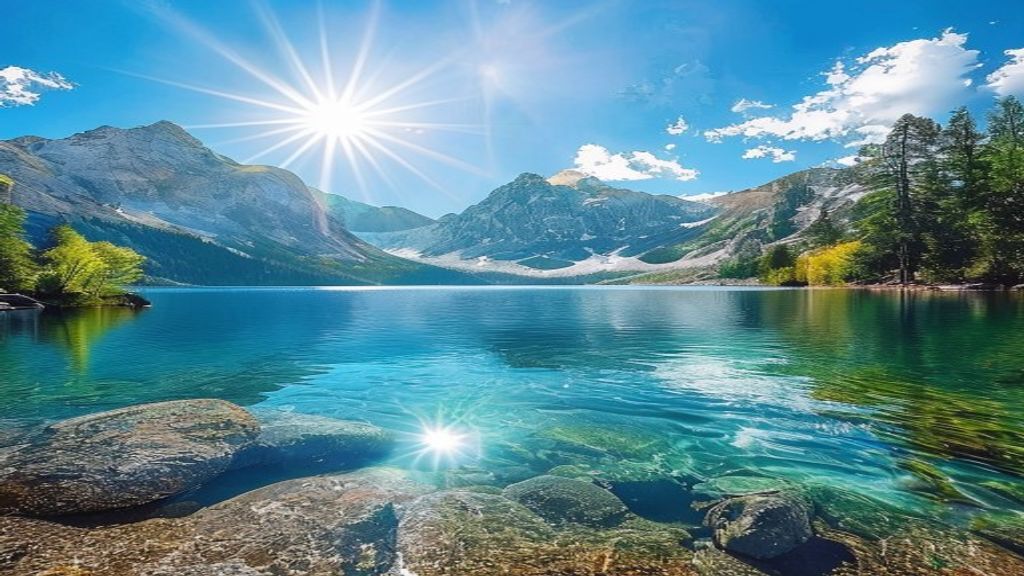 positive quotes for the day morning lake
