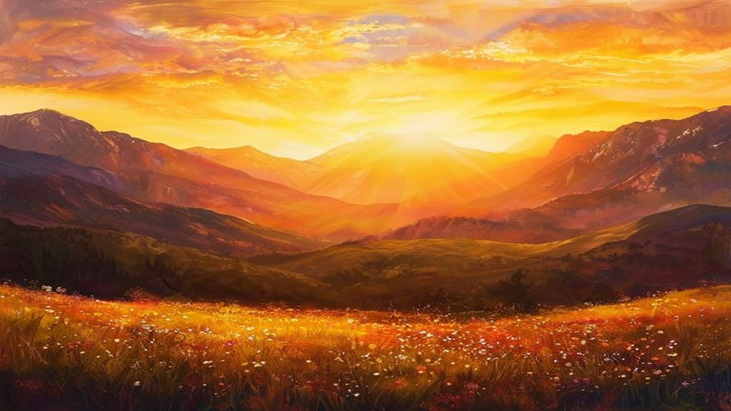 positive quotes for the day sunrise mountains