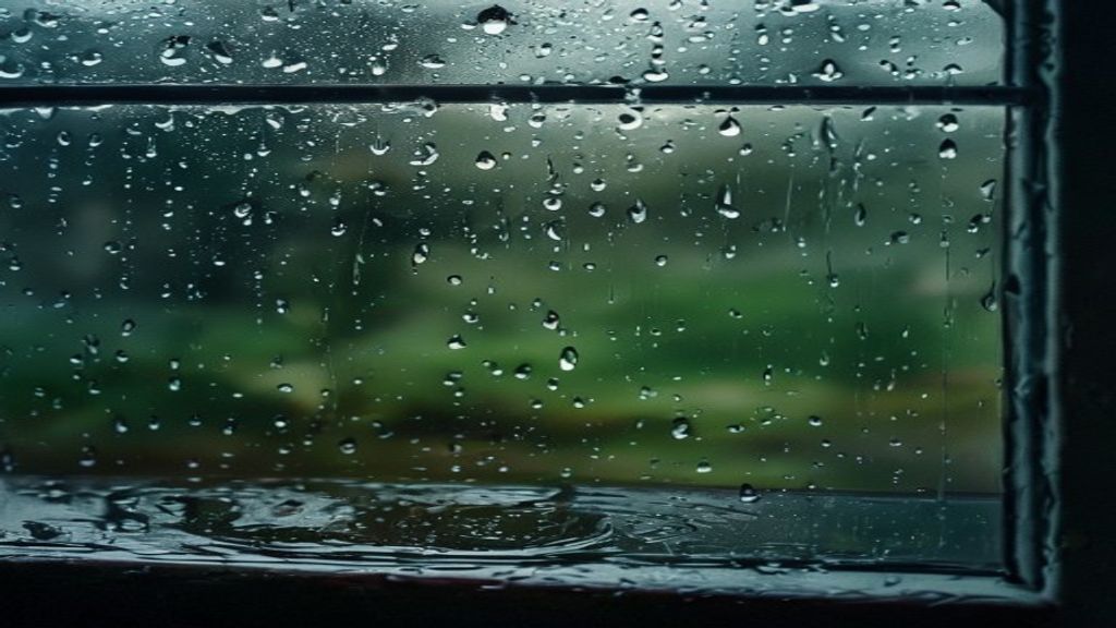 sad quotes for instagram rainy window reflection
